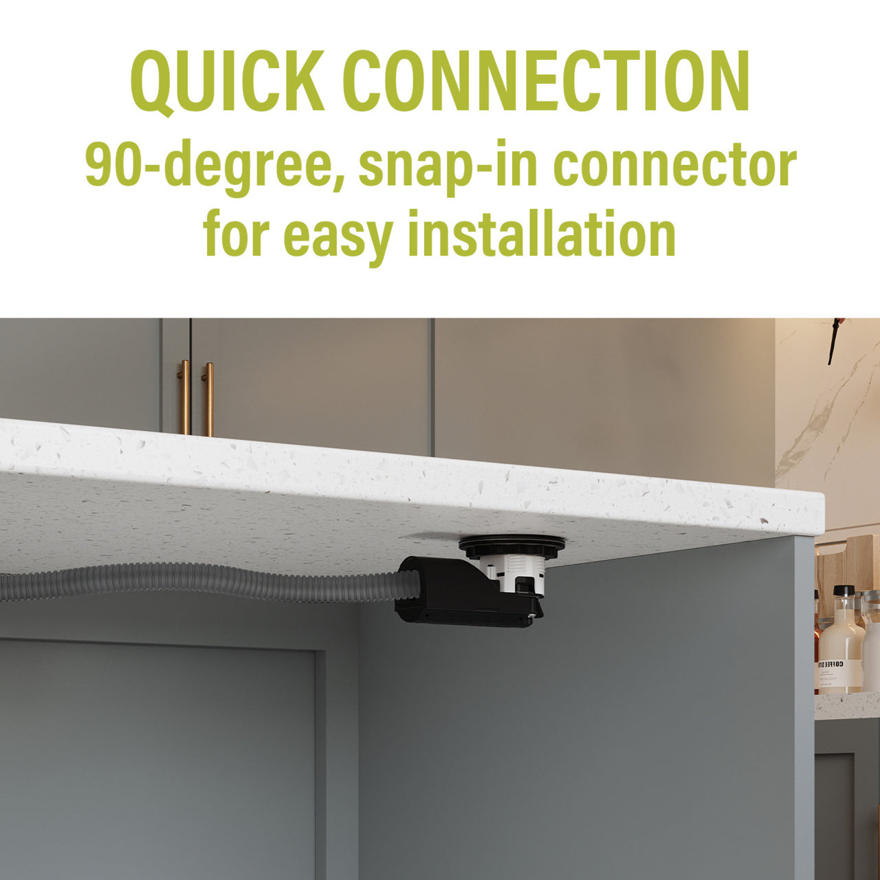 Legrand CP498TR Countertop Outlet Cover