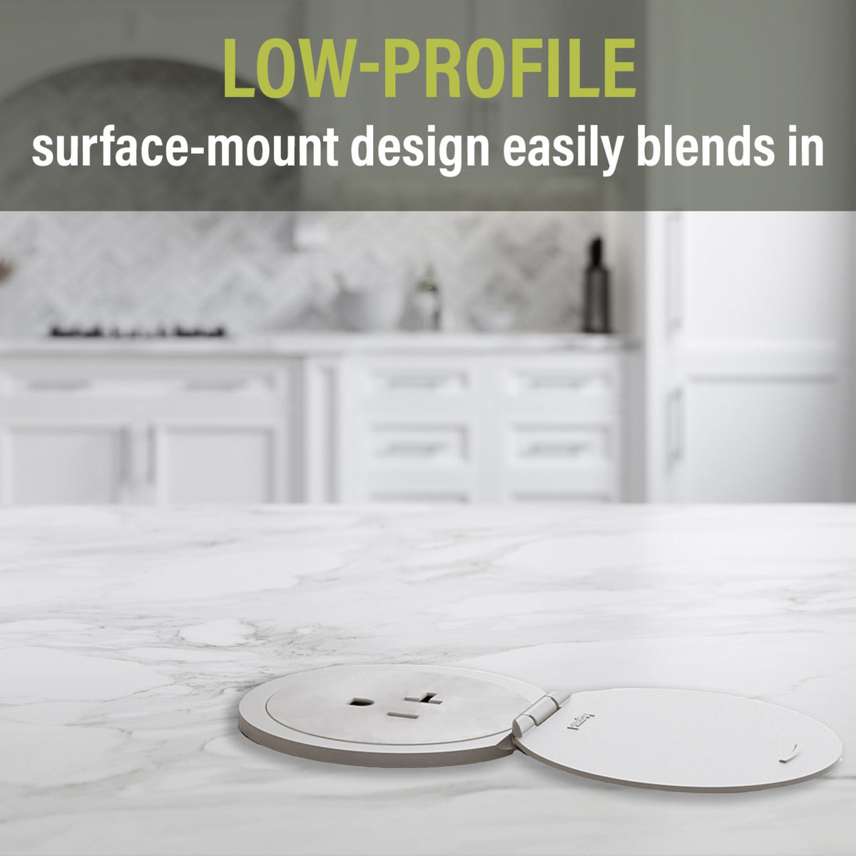 Legrand CP498TR Countertop Outlet Cover
