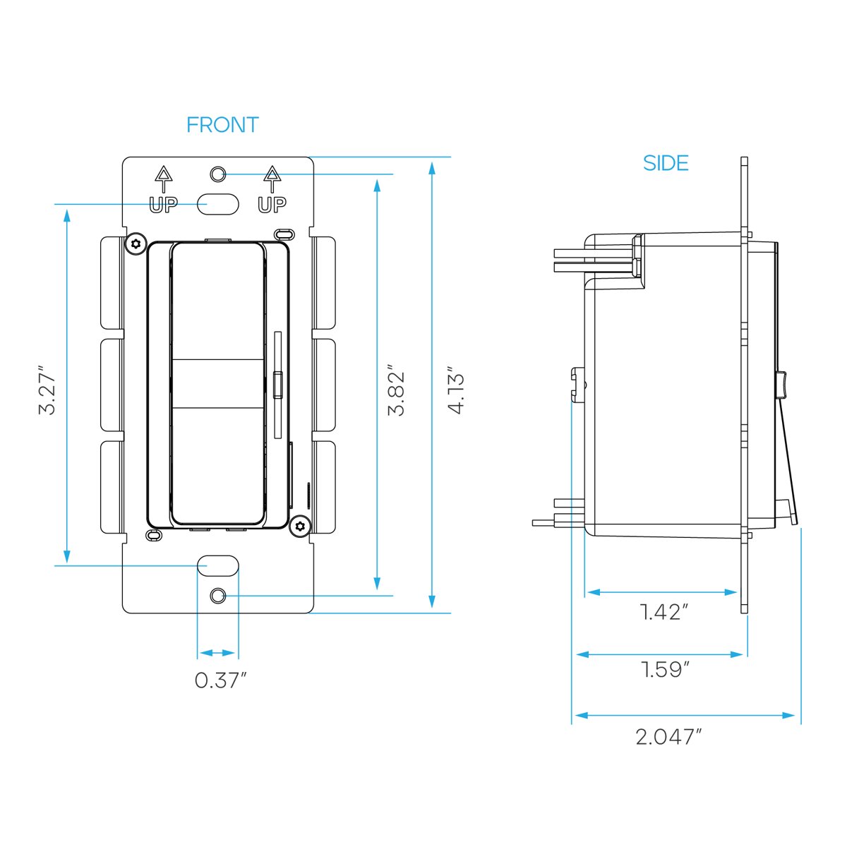 Luxrite LR36144 96W Smart WiFi & Bluetooth Electronic Driver + Dimmer