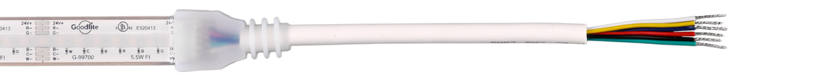 Goodlite G-99700 26FT IP68 COB RGBWW LED Tape Light 5.5W/ft 24V