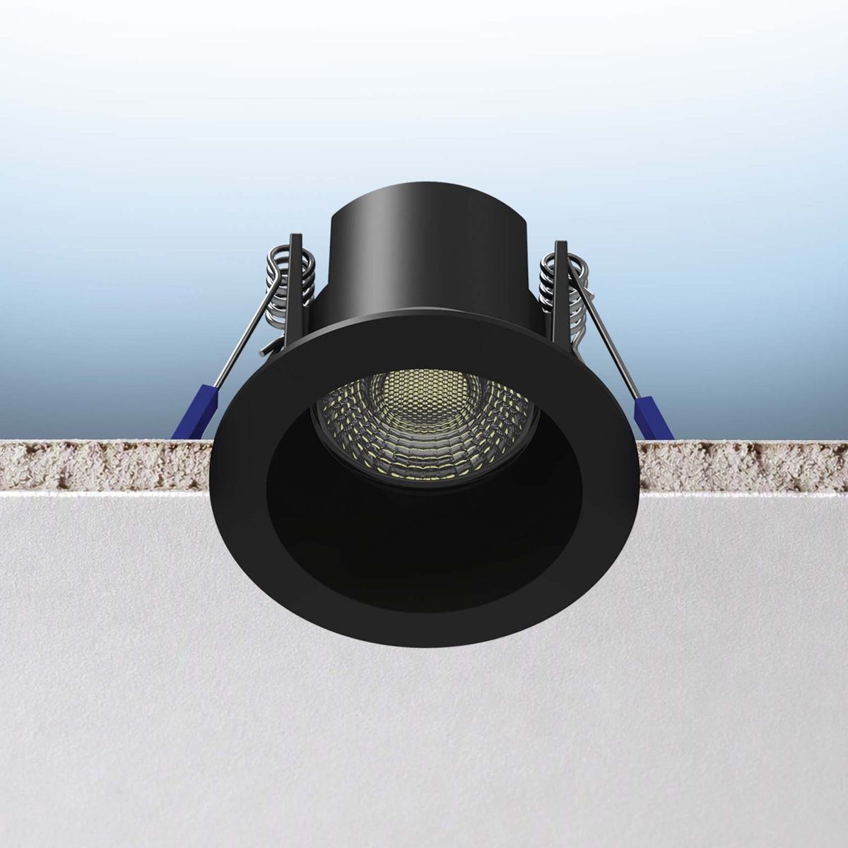 Luxrite LR23360 2" 7W Regressed Round Canless Spotlight Selectable CCT