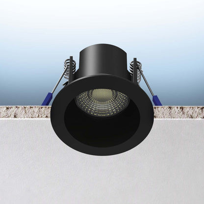 Luxrite LR23360 2" 7W Regressed Round Canless Spotlight Selectable CCT
