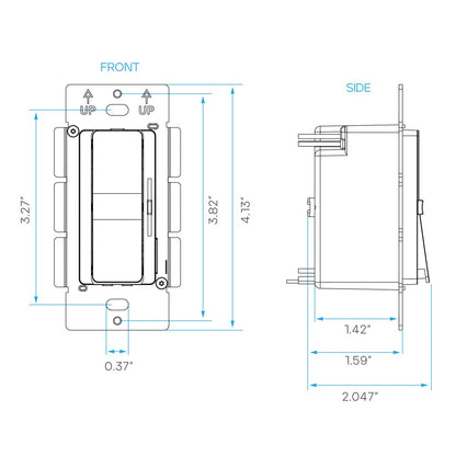 Luxrite LR36146 160W Smart WiFi & Bluetooth Electronic Driver + Dimmer