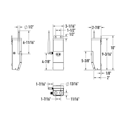 Dals Lighting DCP-MTR60 60W Low-Voltage Smart Magnetic Transformer