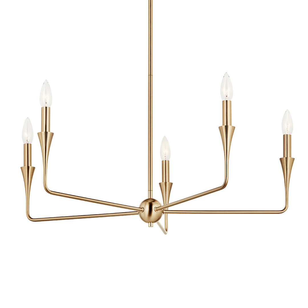 KICHLER Alvaro 52689 30.25" 5-Light Chandelier