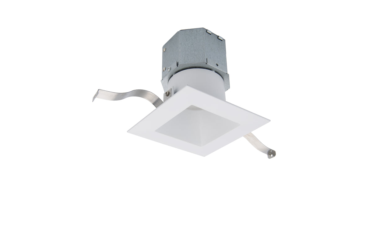 WAC Lighting R4DSDN Pop-In 4in Square New Construction 5CCT Downlight