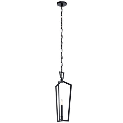 Abbotswell 23.5" Mini Pendant Black on a white background