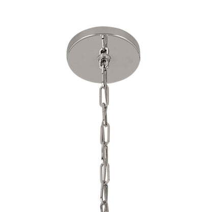 Canopy for the Abbotswell 49 Inch 16 Light Foyer Pendant in Polished Nickel on a white background