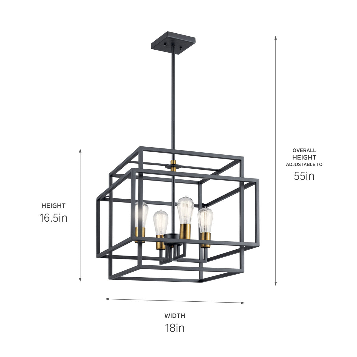 KICHLER Taubert 43984 16.5" Pendant