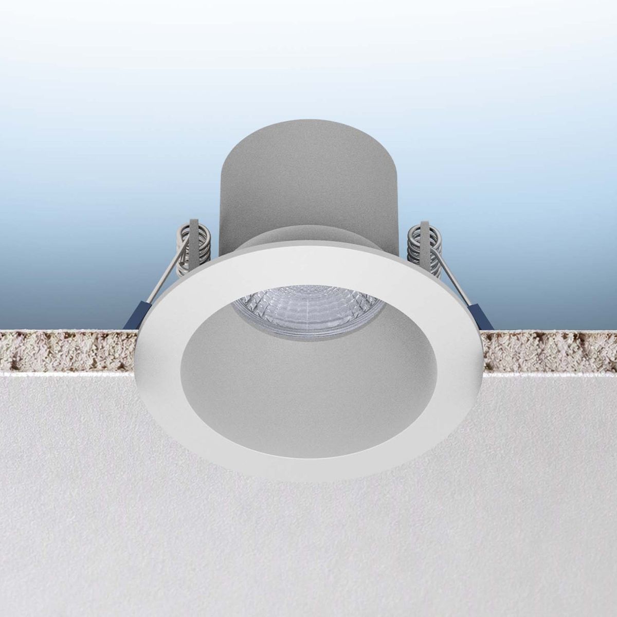 Luxrite LR23364 3" 8W Regressed Round Canless Spotlight Selectable CCT