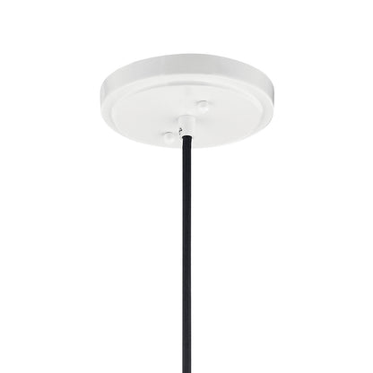 Canopy for the Zailey™ 9" 1 Light Pendant in White on a white background