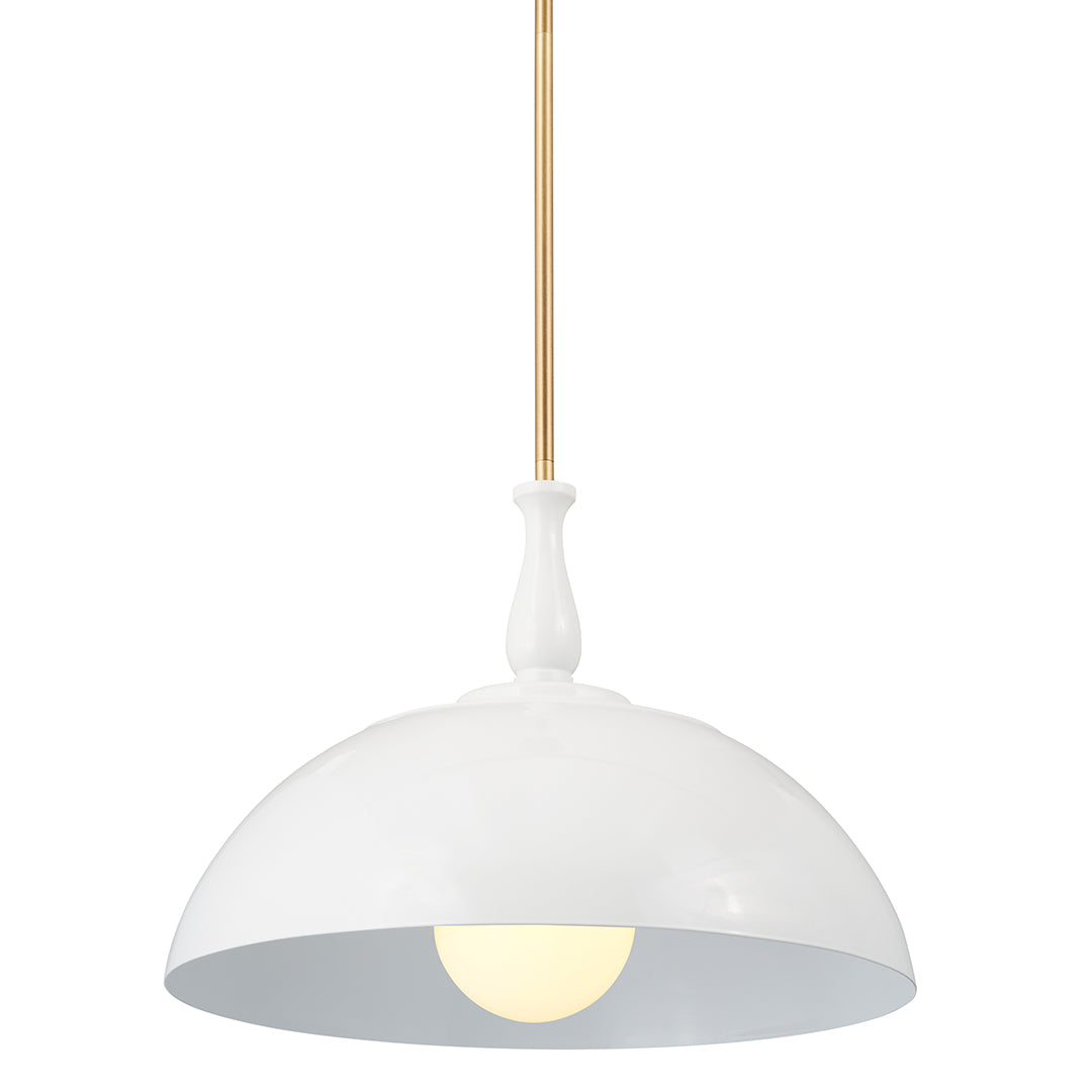 KICHLER Fira 52477 18" 1 Light Pendant