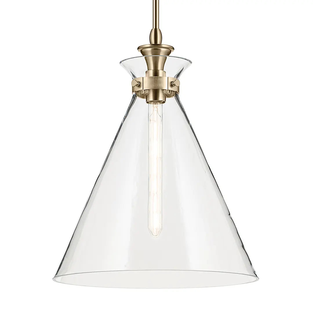 Kichler Laria 52775 1 Bulb 16 Inch Cone Pendant Light