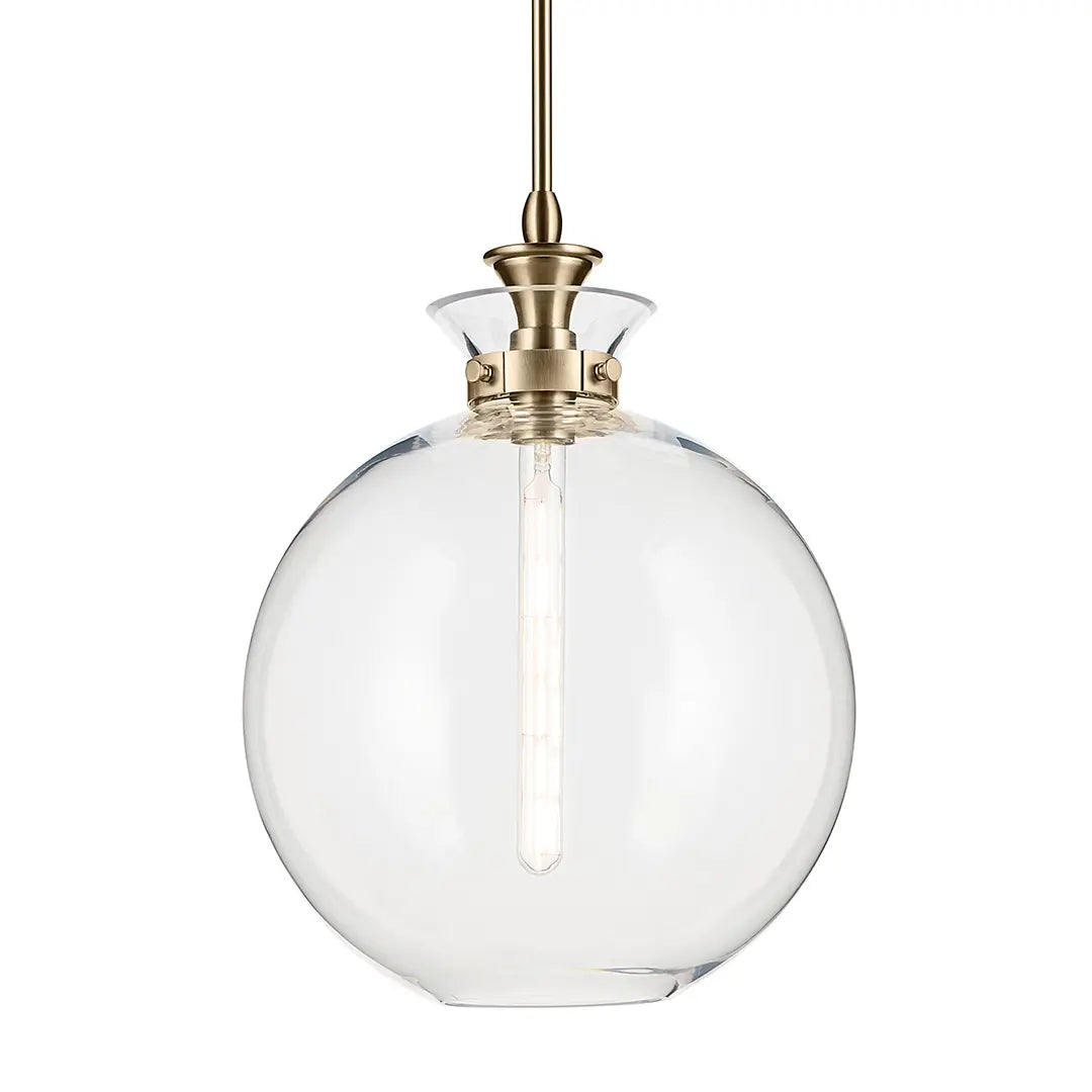 Kichler Laria 52779 1 Bulb 15 Inch Globe Pendant Light
