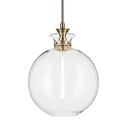 Kichler Laria 52779 1 Bulb 15 Inch Globe Pendant Light