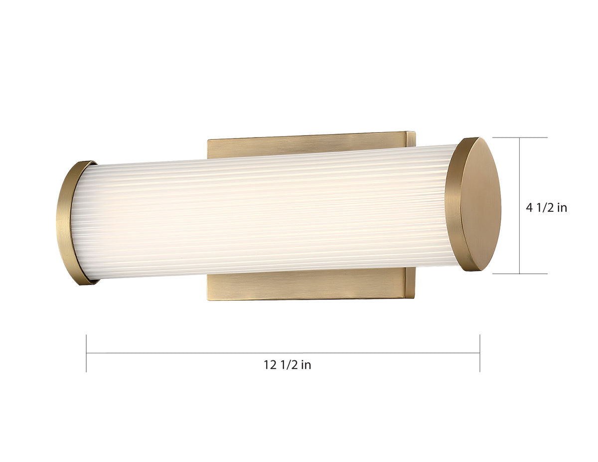 Satco 62-1591 Lena LED Vanity Light 30K
