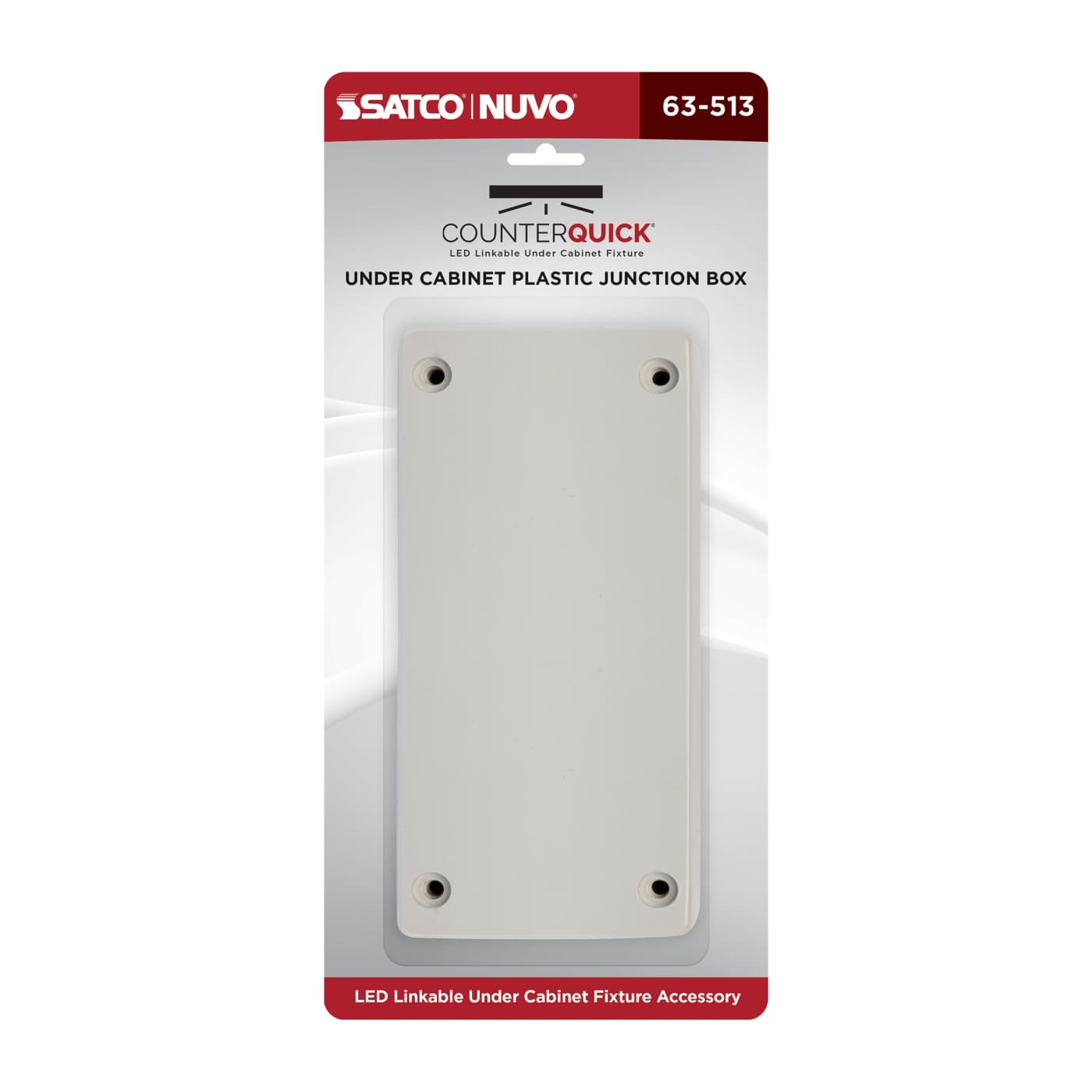 SATCO 63-513 Under Cabinet LED Junction Box