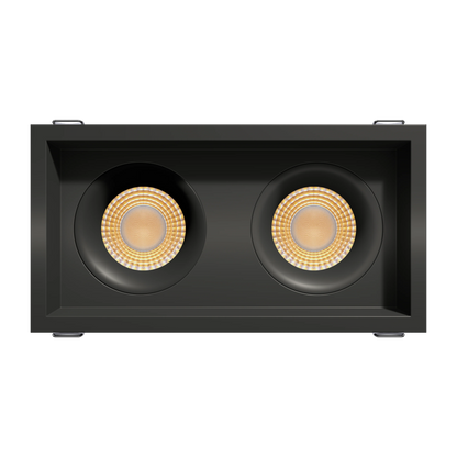 Goodlite G-98752 3.5" 40W Dual Head Gimbal Selectable CCT + Wattage