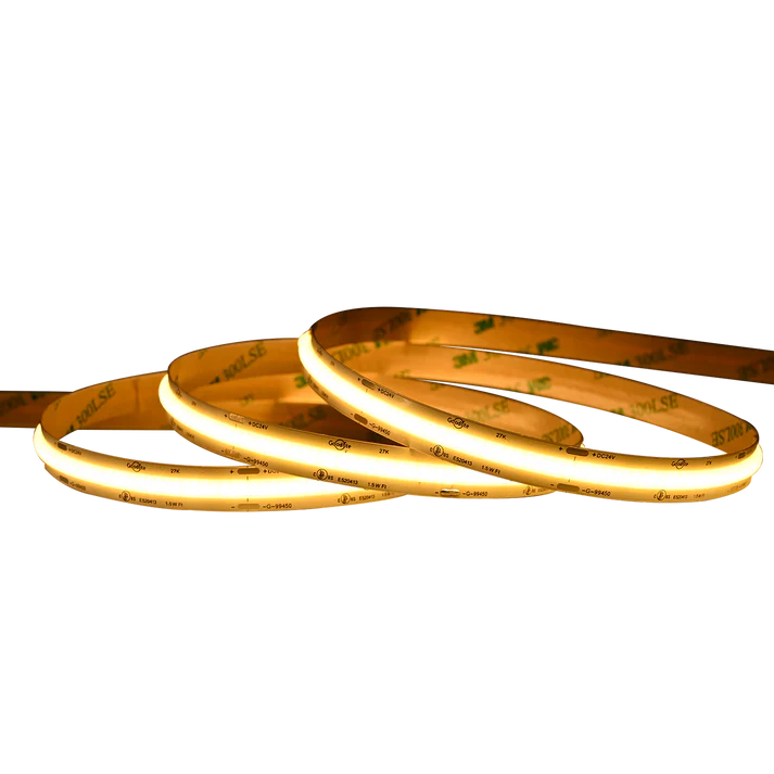 Goodlite COB 16FT LED Tape Light 1.5W/FT Tape 27K-50K