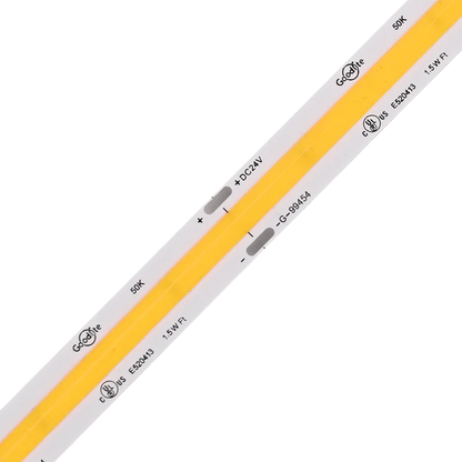 Goodlite COB 16FT LED Tape Light 1.5W/FT Tape 27K-50K