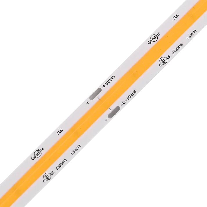 Goodlite COB 100FT LED Tape Light 1.5W/FT Tape 27K-50K