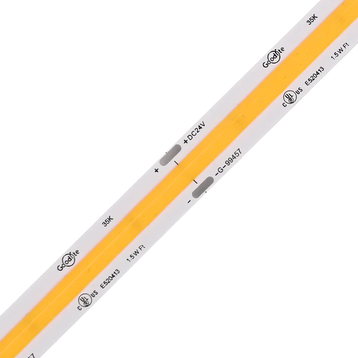 Goodlite COB 100FT LED Tape Light 1.5W/FT Tape 27K-50K