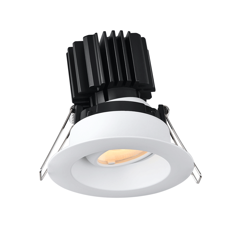 Lotus TANGRA L3G-RRW-WH-RF 3" 15W LED Gimbal Round Recessed Wide Trim