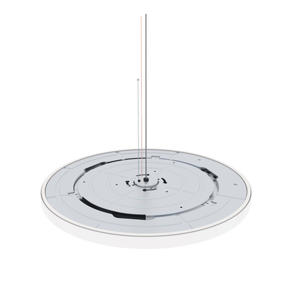 Luxrite LR23538 19" Round Slim Surface Mount Selectable CCT + Wattage