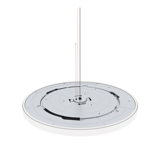 Luxrite LR23538 19" Round Slim Surface Mount Selectable CCT + Wattage