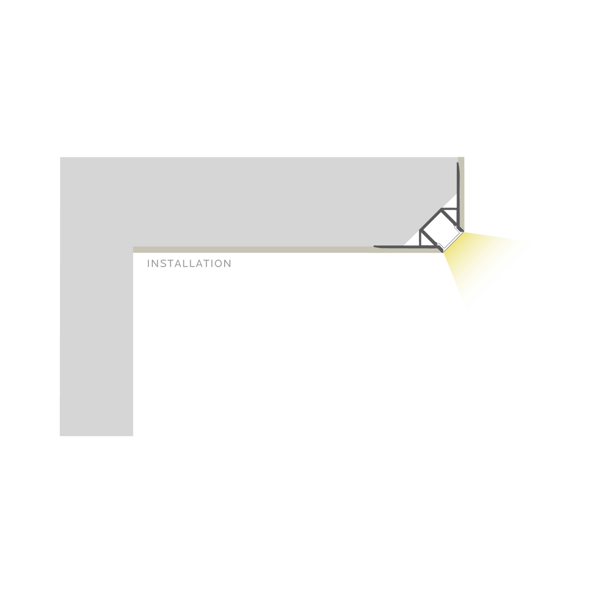 Luxrite LR43130 channel installation diagram