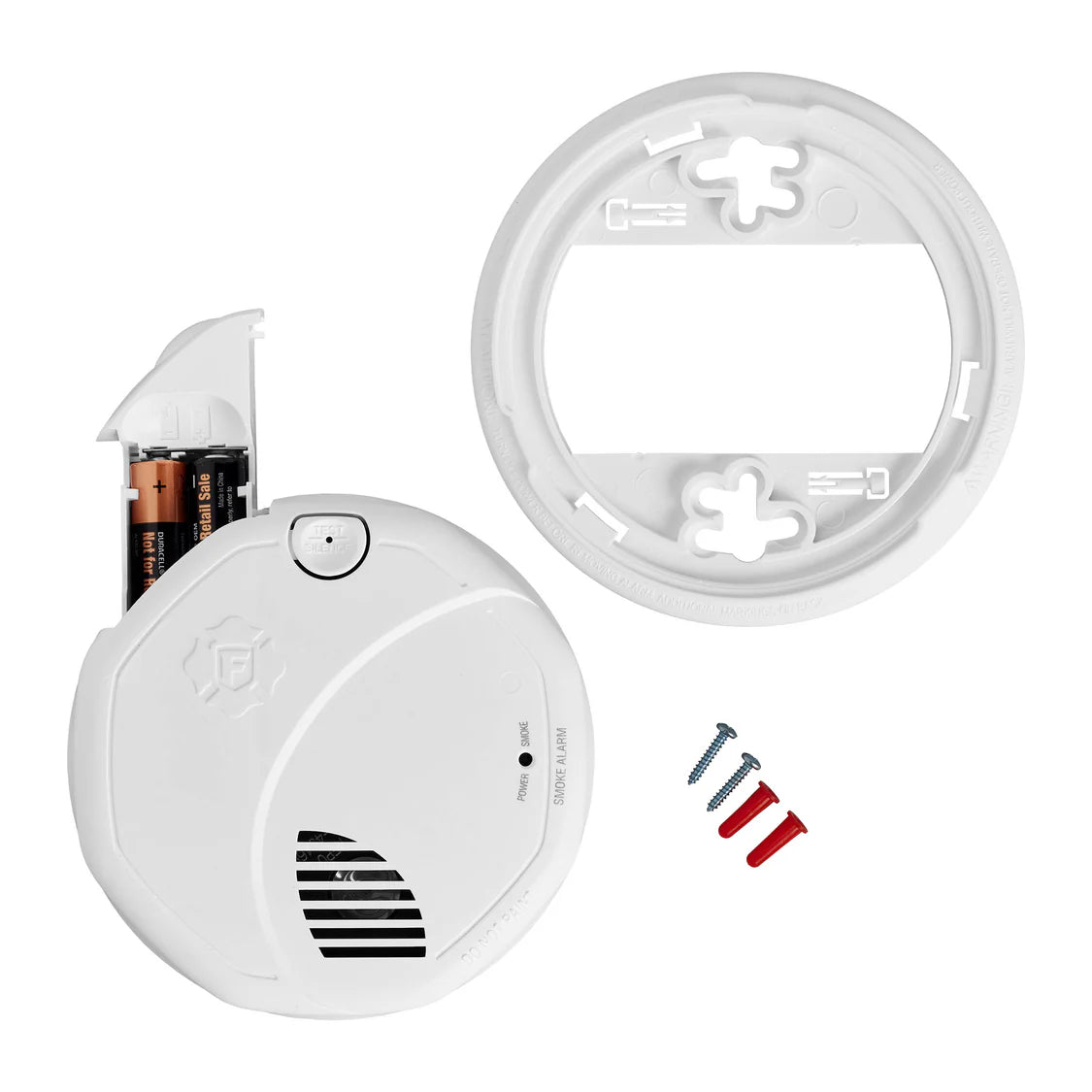 BRK SM500V Interconnect Battery-Operated Smoke Alarm with Voice Alerts