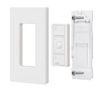 Lutron PJ2-WALL-WH-L01 Pico Smart Remote Wall Mount Kit, White