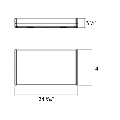 RAB ALB2 manufacturer dimension drawing