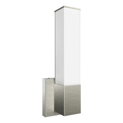 RAB ALR-RBN 16W 14" Vertical Wall Sconce Selectable CCT Brushed Nickel