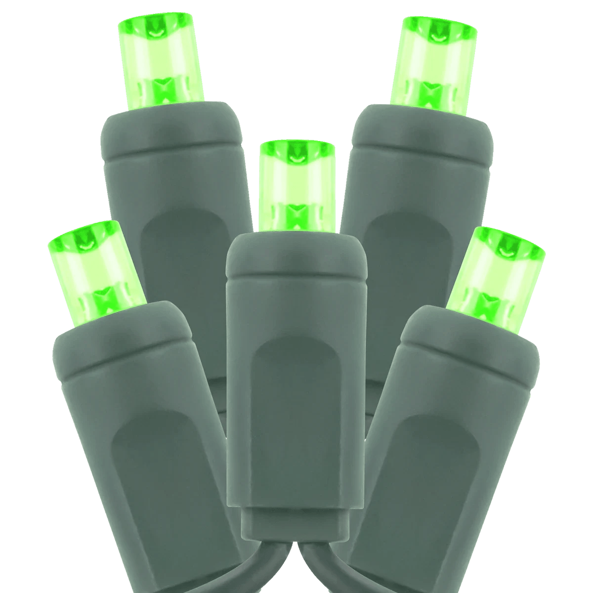 AML-CLS-5MM-50/6-G-GRAmerican Lighting 25FT Commercial Coaxial 5MM Light String 2025 Version