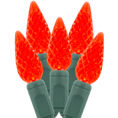 AML - C6 - 50/6 - G - REAmerican Lighting Commercial Coaxial C6 Light String 25FT