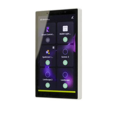 AML - SPKPL - CTRL - 5American Lighting SPKPL - CTRL - 5 Spektrum+ 5 Inch Touch Screen Wall Mount Control Panel