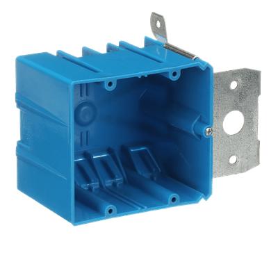 CARLON - B234ADJCARLON B234ADJ Adjustable Two - Gang Nail - On New Work Outlet Box