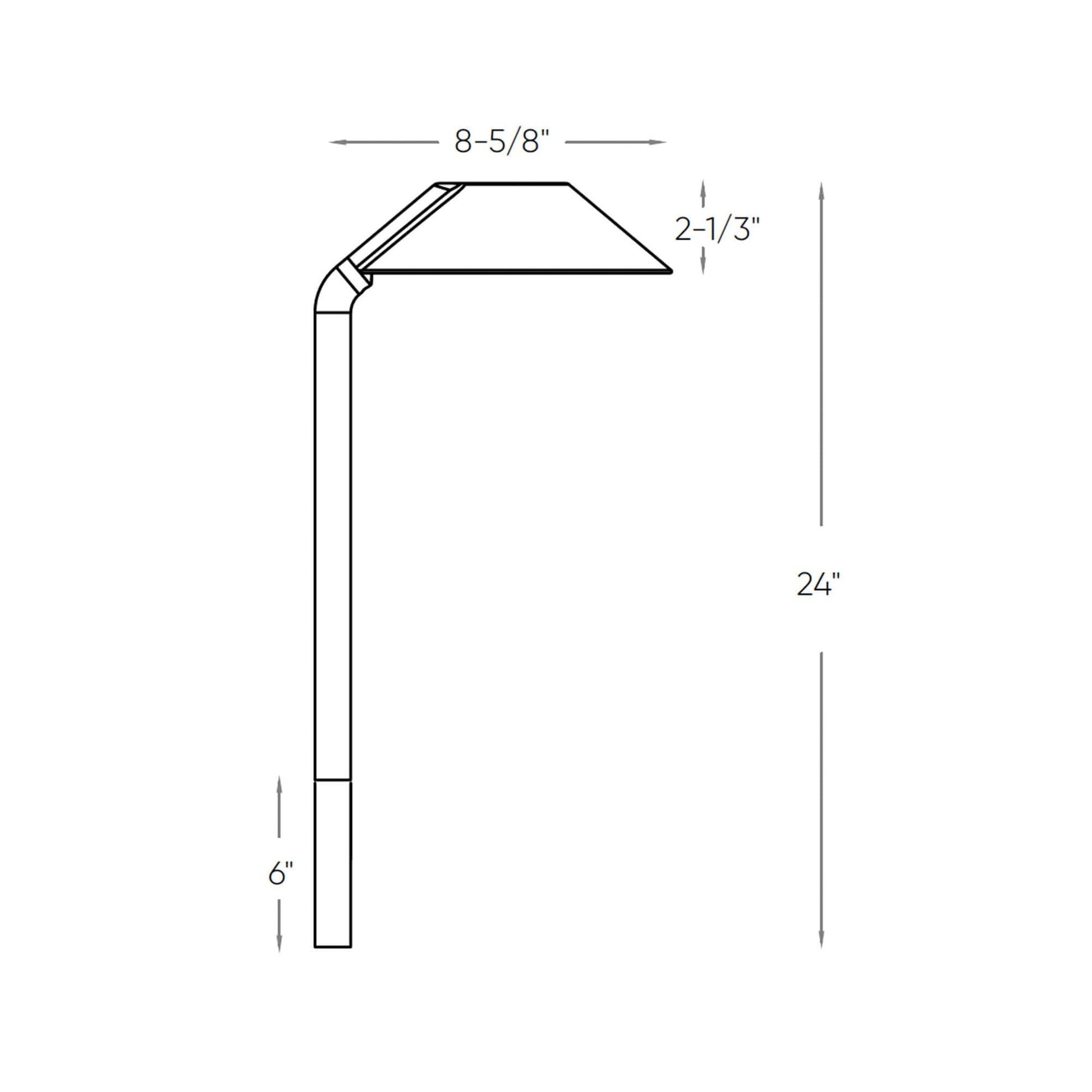 DALS - DCP - CPL24Dals Lighting DCP - CPL24 6W 24" Smart Pathway Light RGBTW