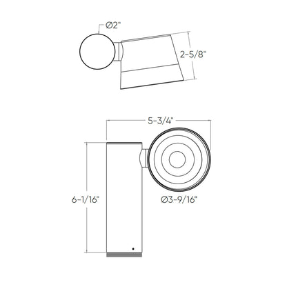 DALS - DCP - SPT6Dals Lighting DCP - SPT6 10W 6" Smart Pathway Spot Light RGBTW