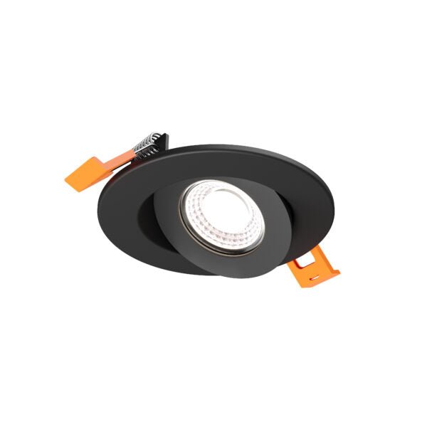 DALS-FGM3-CDW-BKDals Lighting FGM3-CDW 3" 6W Flat Gimbal Recessed Downlight Selectable CCT + Dim-to-Warm