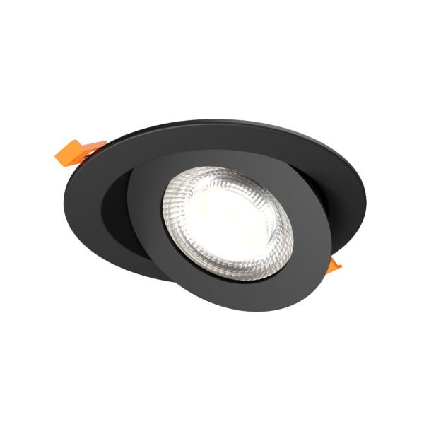 DALS-FGM6-CDW-BKDals Lighting FGM6-CDW 6" 14W Flat Gimbal Recessed Downlight Selectable CCT + Dim-to-Warm