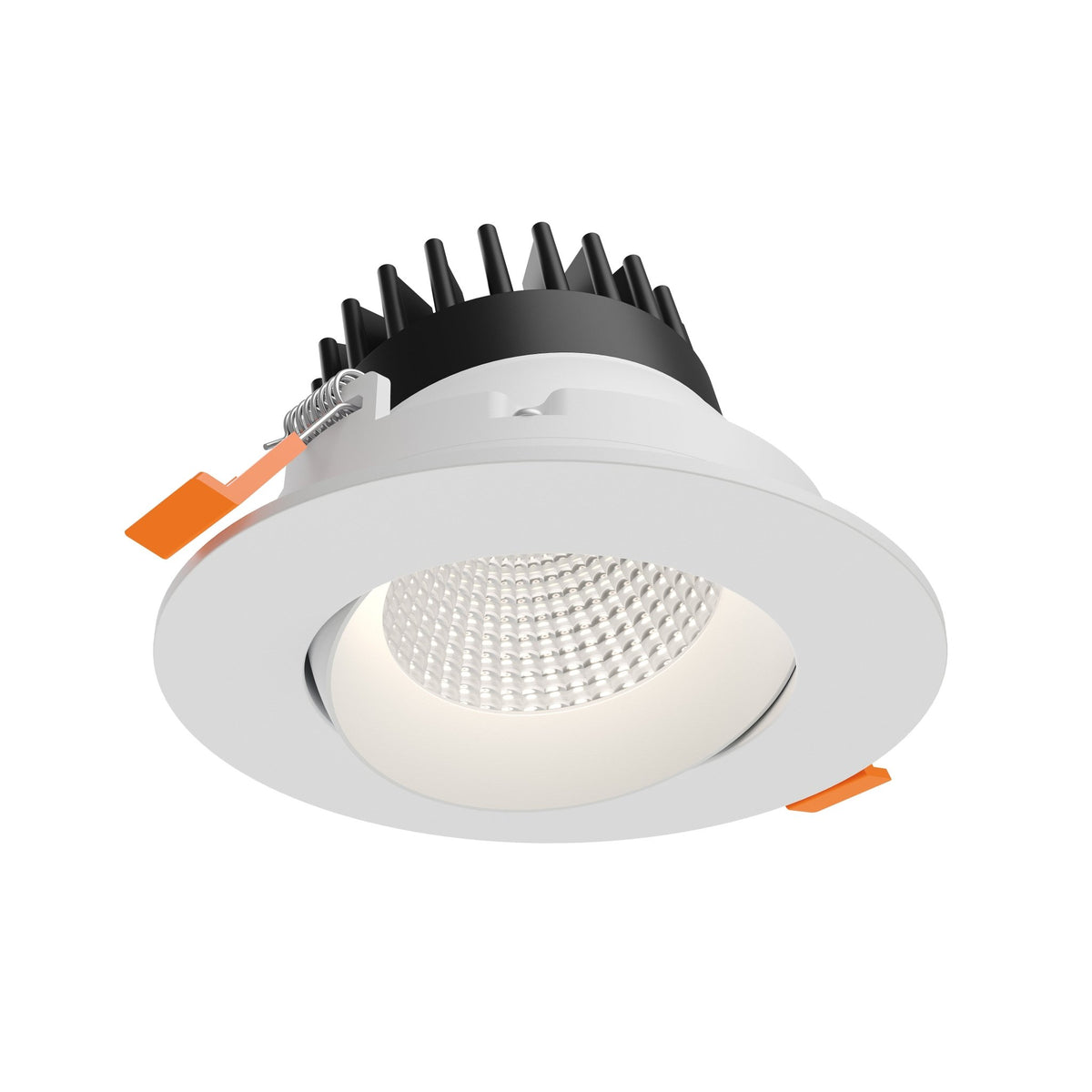 DALS-GBR04-CDW-WHDals Lighting GBR04-CDW 4" Regressed Gimbal Downlight Selectable CCT + Dim-to-Warm