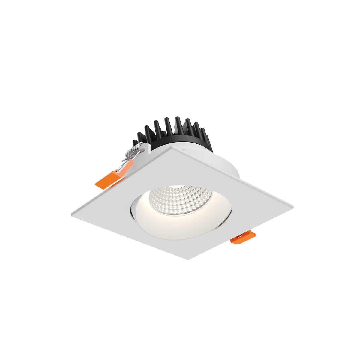 DALS-GBR35SQ-CDW-WHDals Lighting GBR35SQ-CDW 3.5" 12W Square Regressed Gimbal Downlight Selectable CCT + Dim-to-Warm