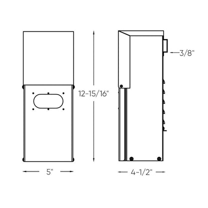 DALS-LTRP-60-BKDals Lighting LTR-300 300W Low-Voltage Transformer with Timer and Photocell