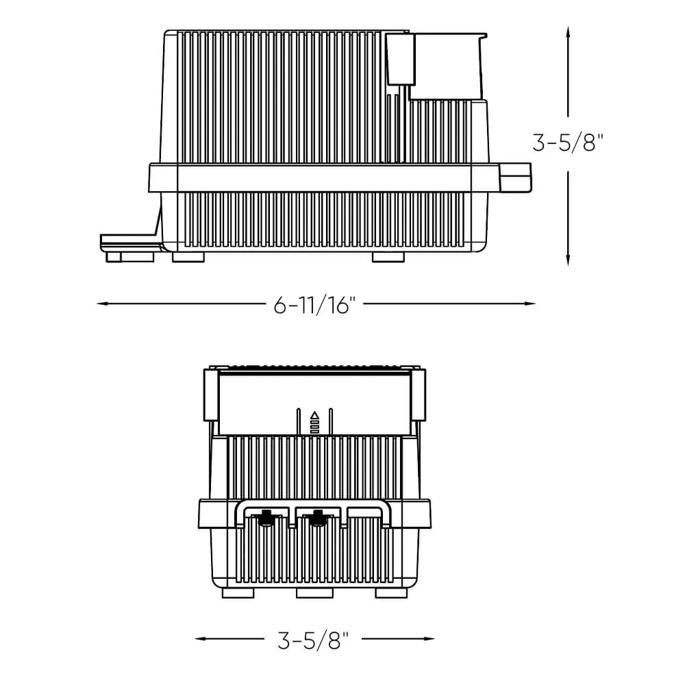 DALS-LTRP-60-BKDals Lighting LTRP-60 60W Low-Voltage Transformer with Timer and Photocell