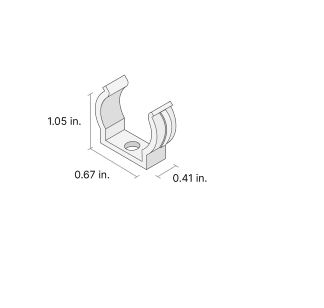 DIODE-DI-LIN-360-MTBR-2DiodeLED DI - 24V - 360 - LIN LINAIRE® Flex Tube 360 Accessories