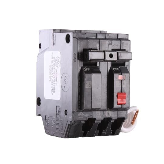 ABB-THQL2115GFTGE THQL2115GFT 2 Pole 120/240V 15 Amp GFCI Self-Test Circuit Breaker