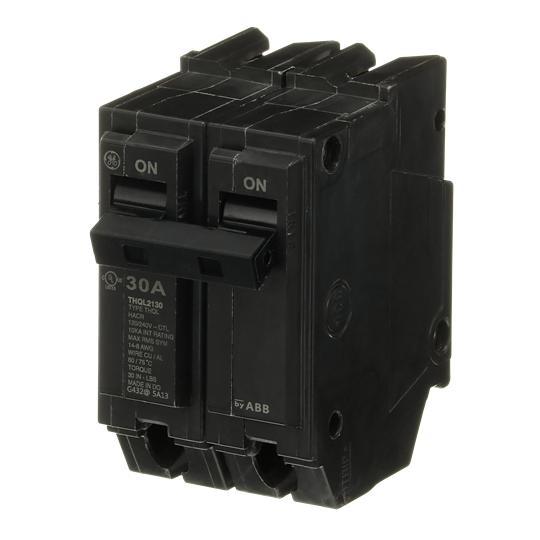 ABB-THQL2130GE THQL2130 2 Pole 120/240V 10K IC 30 Amp Circuit Breaker