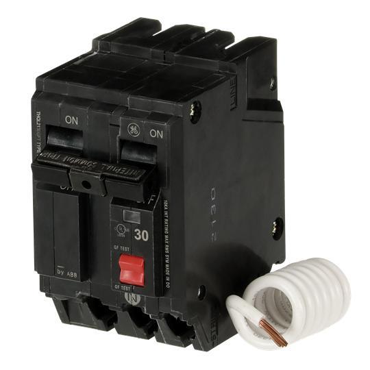 ABB-THQL2130GFTGE THQL2130GFT 2 Pole 120/240V 30 Amp GFCI Self-Test Circuit Breaker